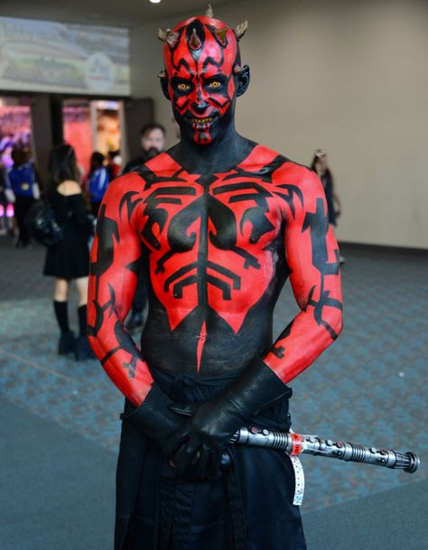 Darth Maul Cosplay, Sith Costume, Hulk Buster, Disfraz Star Wars, Star Wars Darth Maul, Mascaras Halloween, Arte Alien, Star Wars Battlefront, Blues Brothers