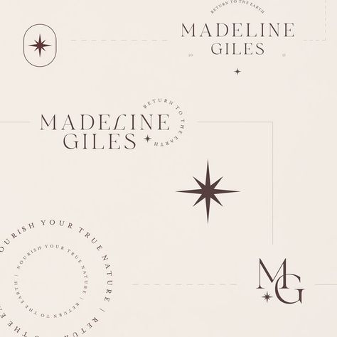 Elegant, enchanting typography for brand identity by Freya Rose Tanner Star Icon, Star Logo Design, Business Branding Inspiration, Self Branding, Small Business Packaging Ideas, Vintage Png, Luxury Branding Design, Candle Packaging, Mood Board Inspiration