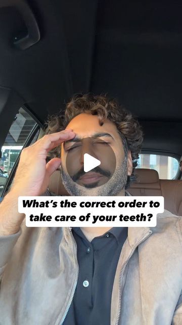 Suhail Mohiuddin on Instagram: "What’s the correct order to take care of your teeth????" Braces Care, Take Care Of Yourself, Braces, Take Care, On Instagram, Instagram