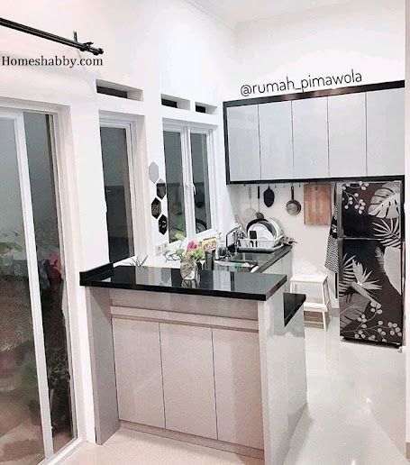 Model Dapur, Curtains Living Room Modern, Kitchen Appliances Design, Bar Mini, Small Kitchen Design, Design Kitchen Ideas, Simple Kitchen Design, House Ceiling Design, Kitchen Design Plans