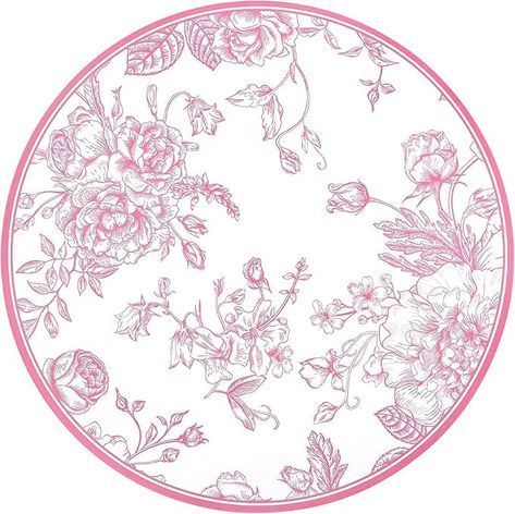 Amazon.com: 50Pcs Pink Floral Paper Placemats Chinoiserie Round Disposable Place Mats Pink Flower Banquet 13 Inch Paper Cutouts for Table Setting Wedding Birthday Party Supplies (Pink) : Home & Kitchen Flower Banquet, Table Setting Wedding, Floral Wedding Invitation Suite, Pink China, Paper Cutouts, Floral Wedding Invitation Card, Red Wedding Flowers, Paper Placemats, Floral Paper