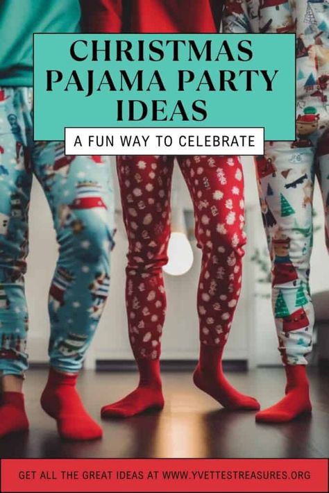 Christmas Pajama Party Ideas: Fun Ways To Celebrate - Best Online Gift Store Pajama Themed Christmas Party, Pajama Party Favors For Adults, Christmas Pjs Party Ideas, Christmas Pajama Day School, Xmas Pj Party Ideas, Christmas Eve Pajama Party, Christmas Party Pajamas, Christmas Pijamada Ideas, Girls Christmas Pajama Party