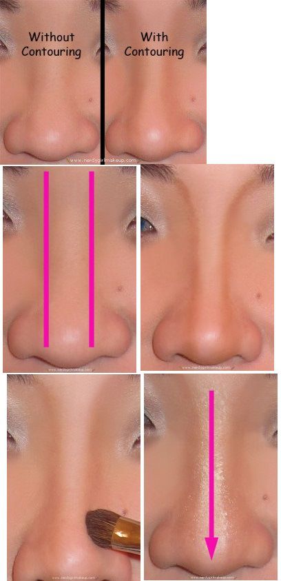 Fashion Show Makeup, Rhinoplasty Before And After, Nose Contour, How To Contour, Wide Nose, Show Makeup, Nose Contouring, Face Contouring, Contour Makeup