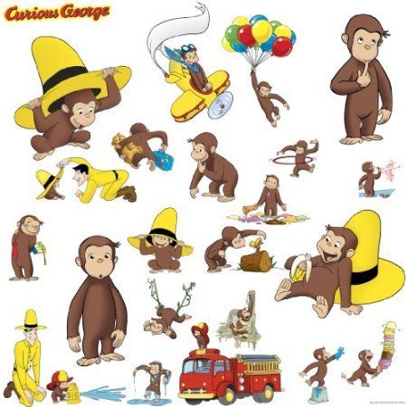 Curious george cakes