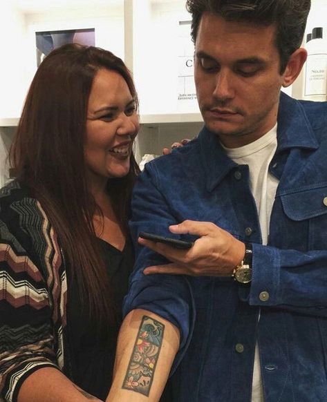 Mayer Tattoo, John Mayer Tattoo, John Clayton, The Laundress, Christina Perri, Architecture Art Design, John John, Tattoo Meaning, I John