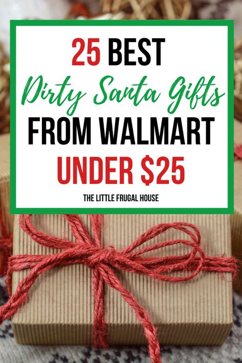 These 25 Dirty Santa gifts are all from Walmart and under $25, some under $15. Check out these ideas for women, for men, family, and gender neutral. Good Dirty Santa Gifts $25, Walmart Gifts For Women, 25 Dollar Christmas Gift Ideas, 15 Dollar Gift Ideas Secret Santa, Gender Neutral Gift Basket Ideas For Adults, Under 25 Dollar Christmas Gifts, Best Dirty Santa Gift Ideas, 30 Dollar Gift Ideas, Gender Neutral Christmas Gifts Under $20