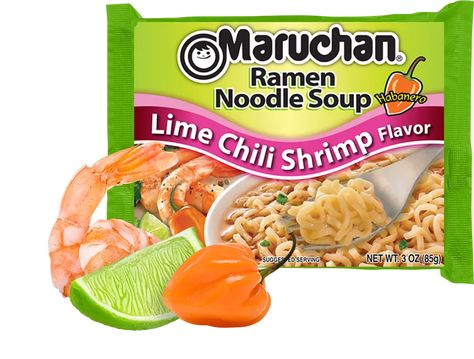 Shrimp Ramen Soup, Shrimp Ramen Noodles, Ramen Maruchan, Chili Ramen, Maruchan Ramen Noodles, Shrimp Ramen, Maruchan Ramen, Anime Bedroom, Chili Shrimp