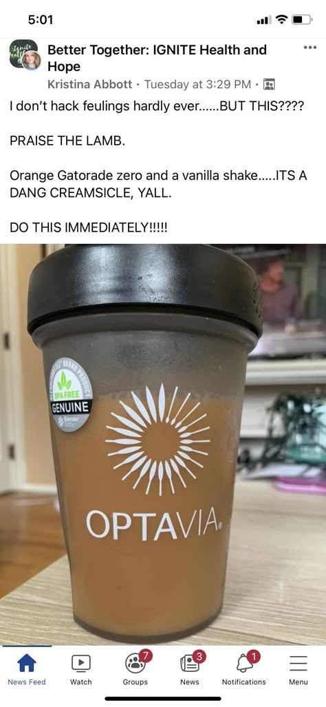 Optavia Tropical Smoothie Hack, Optavia Hacks Shakes, Optavia Starbucks Options, Optavia Vanilla Shake Hacks, Optavia Shakes Recipes, Optivia Fueling Hacks Shakes, Optavia Storage Ideas, Optavia Fueling Hacks Shakes, Optavia Shake Hacks