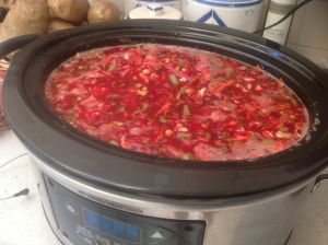 Crock Pot Borscht, Borscht Soup Recipe Crock Pot, Slow Cooker Borscht Soup Recipe, Crockpot Borscht Soup, Slow Cooker Borscht, Borscht Crockpot, Borst Soup Borscht Recipe, Crockpot Borscht, Russian Borscht