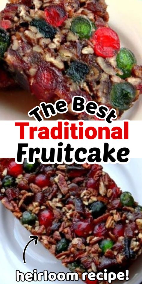 Candied Fruit Cake, Heavenly Moist Fruitcake, Southern Supreme Fruitcake Copycat Recipe, Amish Fruit Cake Recipe, Fruitcake Recipes Traditional With Rum, Old Christmas Recipes, Southern Supreme Fruitcake Recipe, Comfort Deserts, Fruitcake Recipes Traditional