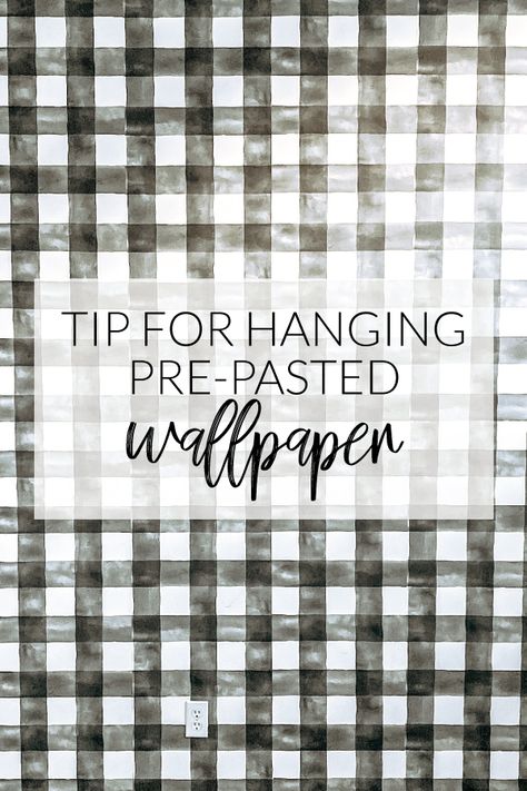 Wallpaper Hanging Tips, Prepasted Wallpaper How To Apply, Magnolia Home Wallpaper, Painting Rooms, Pre Pasted Wallpaper, Hang Wallpaper, Hanging Wallpaper, Home Black And White, Yard Sticks