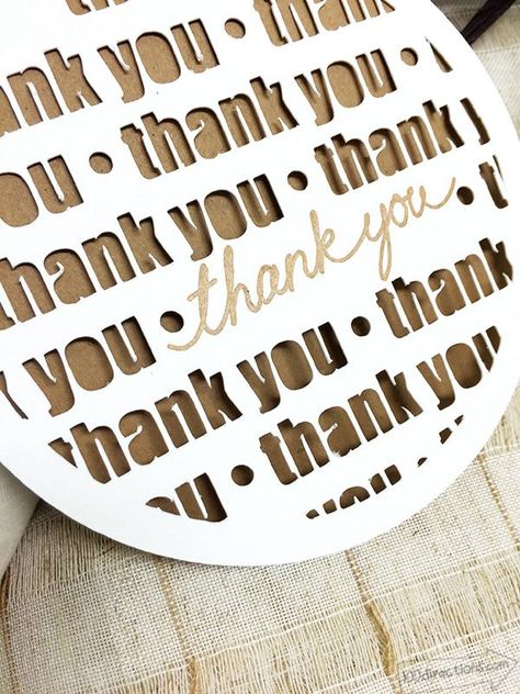 Thank You Card designed by Jen Goode and made with Cricut Cricut Wedding, Thank You Card Design, Work Diy, Cricut Cards, Diy Cricut, Cricut Tutorials, Cricut Creations, Craft Time, Cricut Vinyl