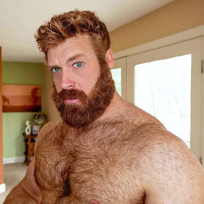 Buff Redhead Men, Ginger Hair Men, Burly Men, Redhead Men, Red Beard, Ginger Beard, Scruffy Men, Ginger Men, Great Beards