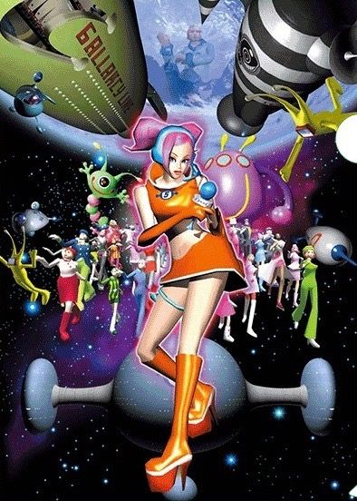 Space Channel 5, Space Channel, Low Poly Character, 2000s Art, Rave Girl, Space Girl, Retro Videos, Game Character Design, Old Video