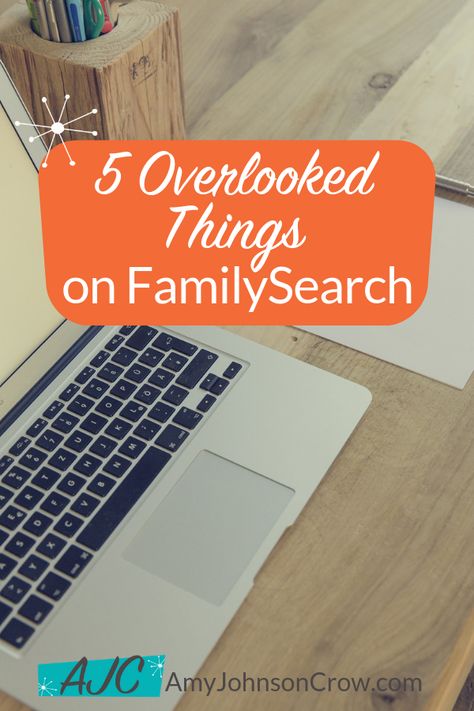 FamilySearch has billions of records for us to use in our genealogy research. But there are 5 often-overlooked sections of the website that can help us in our family history. #genealogy Family History Research, Family History Printables, Family History Organization, Free Genealogy Sites, Genealogy Ideas, Family History Projects, Genealogy Scrapbooking, Genealogy Organization, Genealogy Search