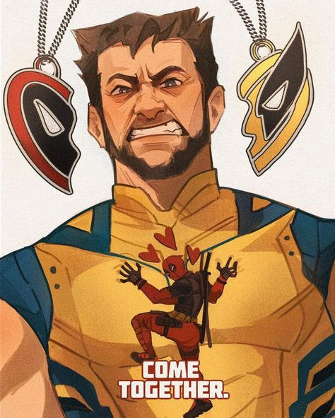 Deadpool X Wolverine, Wolverine And Deadpool, Wolverine Deadpool, Deadpool Art, Logan Howlett, Wolverine Art, Wolverine Hugh Jackman, Deadpool 3, Deadpool And Wolverine