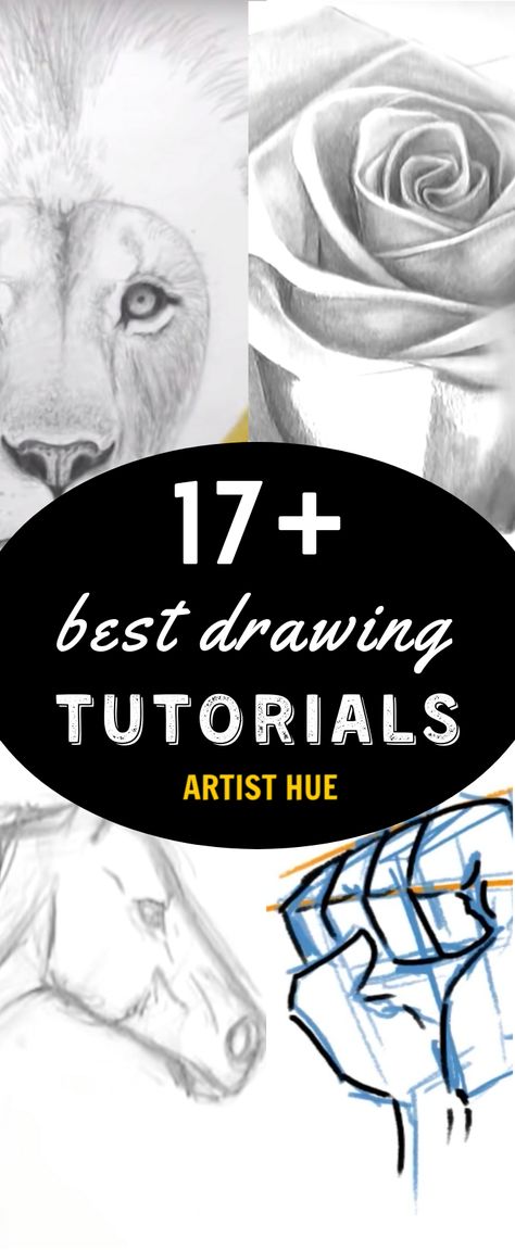 How to draw: 17+ Best art drawing tutorials you must try! | How to draw step by step tutorial | Drawing for beginners | Newbie art | Artistic | #howtodraw #drawstepbystep #artisthue Pencil Drawing Tutorials Step By Step, Step By Step Drawing Tutorial, How To Draw Step By Step For Beginners, Drawing Techniques Step By Step, Easy Sketches For Beginners, Flower Drawing Easy, Beginner Drawing Lessons, Art Markers Drawing, Draw Step By Step