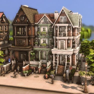 Sims 4 Basegame Apartment, Townhome Sims 4, Sims Willow Creek House, Ts4 Townhouse, Sims 4 Houses Willow Creek, Sims4 Townhouse, Sims Basegame House, Sims 4 Town Houses, Sims 4 Townhouse Build