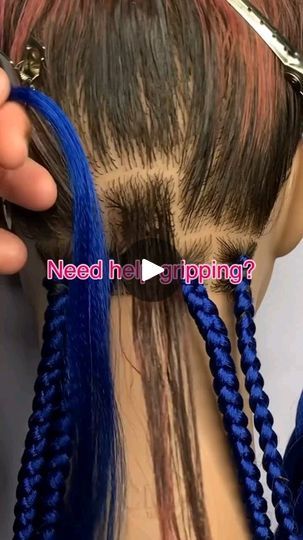 2K views · 178 reactions | Need Help Gripping?
#braidsconnect #boxbraids | Braids Connect | braidsconnect · Original audio Hair Braid Patterns, Hair Extensions For Short Hair, Braided Hair Tutorial, Quick Braided Hairstyles, Hair Techniques, Hair Braid Videos, Hair Twist Styles, Caramel Highlights, Natural Hair Braids