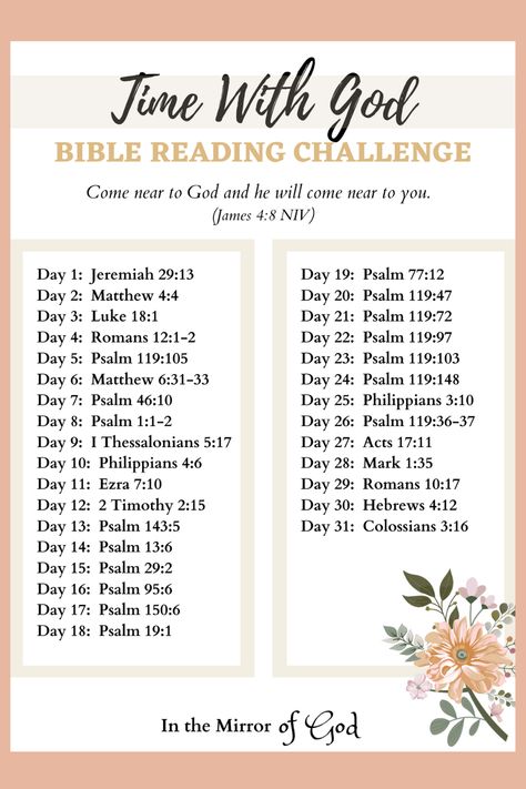 Bible Reading Plan To Get Closer To God, May Bible Challenge, Bible Journey Challenge, Scripture Reading Plan For Women, My Journey With God, Start The Day With God, 31 Days Bible Challenge, 1 Month Bible Reading Plan, Bible Reading Plan 2023