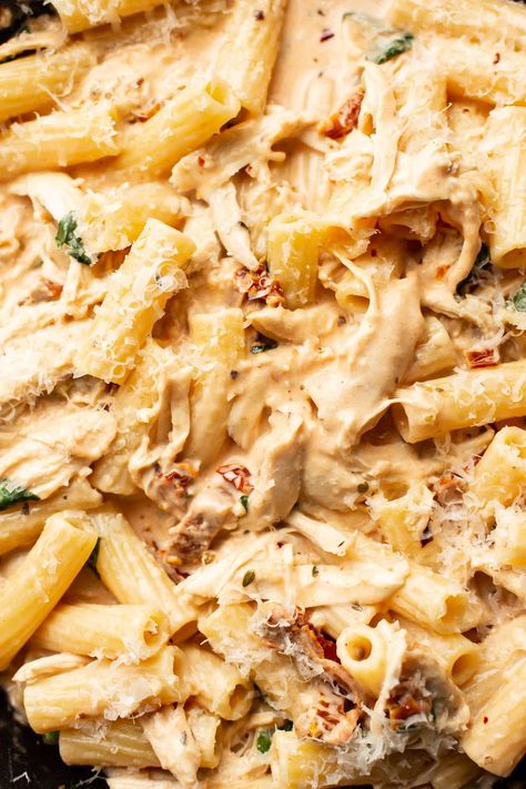 Marry Me Chicken Pasta Pasta Dinner Recipes Chicken, Easy Marry Me Chicken, Chicken Marsala Pasta, Chicken Franchise, Salt And Lavender, Marry Me Chicken Pasta, Pasta Board, Garlic Chicken Pasta, Tomato Cream Sauce