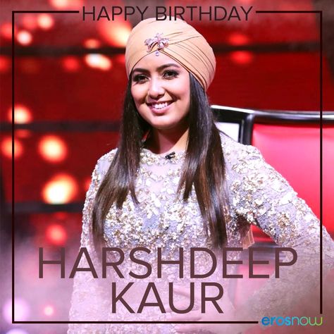 Her soulful voice is certainly cherished and is irreplaceable in #bollywood! Here's wishing Harshdeep Kaur a very #happybirthday! Harshdeep Kaur, The Voice, Happy Birthday, Quick Saves, Beauty