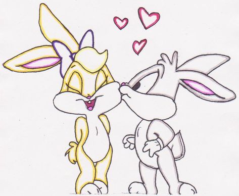 Toodles Galore, Lola And Bugs, Bugs Bunny Lola, Bugs And Lola, Pineapple Drawing, Disney Swag, Bug Tattoo, Lola Bunny, It Original