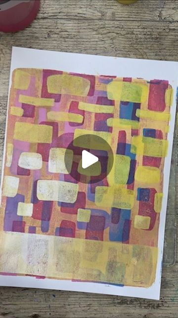 Kari Mixed Media on Instagram: "Making a stencil for today's #gelprintjanuary2024 prompt. @taniaahmed #gelprintjanuary #gelliplateprinting #stencilart #stencilstuff #printmakingprocess #paperarts #gelprints #karigibsonart" Gelli Plate Watercolor, Gelli Plate Stencils, Stencil Ideas Art, Stencil Art Ideas Craft Projects, Jelli Printing, Mixed Media Art Ideas, Gelli Painting, Geli Print, Gelly Plate