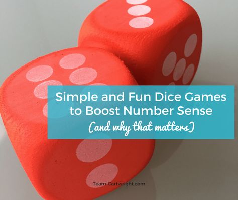 Easy and Fun Games to Teach Number Sense to Preschoolers Dice Games For Kids, Counting Activities Kindergarten, Games With Dice, Dice Math Games, Home Learning Activities, Instructional Activities, Early Numeracy, Preschool Math Games, Fun Wedding Games