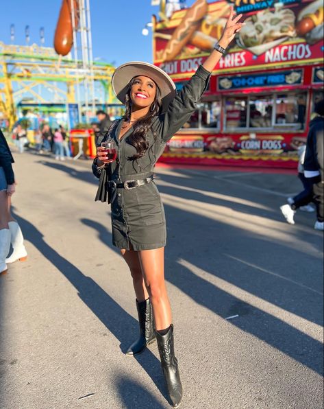 Black Denim dress for the win!! #rodeostyle #rodeofashion #rodeooutfit #liketkit #houstonrodeo #houstonblogger #houstonlashes #bachelorette #bacheloretteoutfit Houston Rodeo Outfit, Black Denim Dress, Rodeo Outfit, Houston Rodeo, Rodeo Outfits, Bachelorette Outfits, Rodeo Fashion, Rodeo, Black Denim