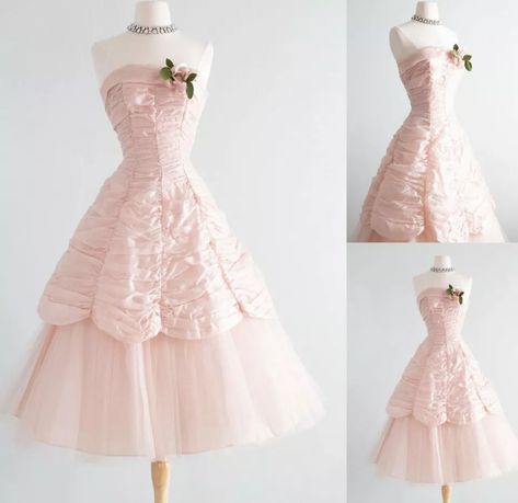 Light Pink Prom Dress Short, Midi Homecoming Dresses, Short Puffy Dresses, Retro Prom Dress, Pink Prom Dresses Short, Vintage Prom Dresses 1950s, 50s Prom Dresses, Light Pink Prom Dress, 1950s Prom Dress