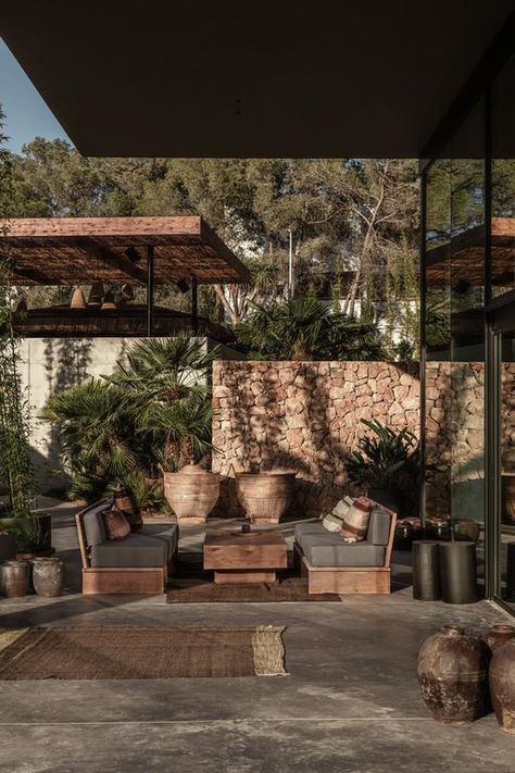 Wabi Sabi Exterior, Wabi Sabi Outdoor, Wabi Sabi Garden, Casa Cook Hotel, Casa Cook, Hotel Exterior, Pool Bar, Balearic Islands, Stunning Interiors