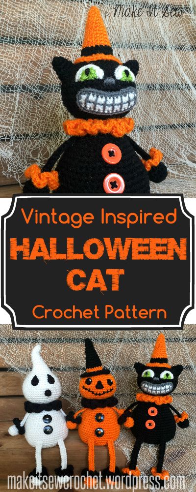 Crocheted Halloween, Pumpkin Crochet Pattern, Pumpkin Crochet, Creepy Halloween Decorations, Crochet Halloween, Pumpkin Hat, Halloween Crochet Patterns, Crochet Vintage, Crochet Blog