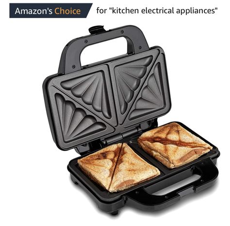 A great way of making toastie toasted sandwiches, let your imagination run wild with flavours Grill Press, Grill Sandwich, Breakfast Machine, Pain Pita, Waffle Irons, Gourmet Sandwiches, Sandwich Makers, Sandwich Toaster, Cheese Snacks