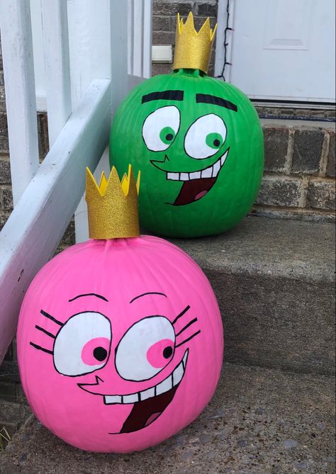 Pumkin Designs, Halloween Sunglasses, Cute Pumpkin Painting Ideas, Cute Pumpkin Painting, Cute Painted Pumpkin Ideas, Pumpkin Designs Painted, Disney Pumpkin Painting, Bear Pumpkin, Halloween Pumpkin Crafts