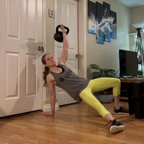 Meghan Callaway - Fitness Coach on Instagram: "10 Exercises For Building A STRONG Core And Shoulders!! 💪💪

▶️▶️ SWIPE to see all 10 exercises.

1️⃣ Hip flexor inhibited sit-ups + single arm bottoms-up KB hold 

Anchoring this way and contracting hamstrings inhibits hip flexors. 

👉 2-3 sets of 10-20 reps (switch side that is holding weight halfway through set)

2️⃣ Overhead presses from ‘’get-up’’ position

👉 2-3 sets of 8-12 reps per side

3️⃣ Prone roller roll-outs 

👉 2-3 sets of 8-15 reps

4️⃣ Ring (or TRX) fall-outs

👉 2-3 sets of 8-15 reps

5️⃣ Single arm rows from forearm elevated plank 

👉 Do 2-3 sets of 6-12 reps per side

6️⃣ Banded resisted bear crawl/body saw combo 

👉 Do 2-3 sets of 8-15 reps

7️⃣ Overhead barbell hold + hanging weights

👉 Do 2-3 sets of a 10-30 secon Single Arm Row, Bear Crawl, Coaching Tips, Abs Training, Hip Flexors, Sit Ups, Overhead Press, Core Training, Glute Bridge