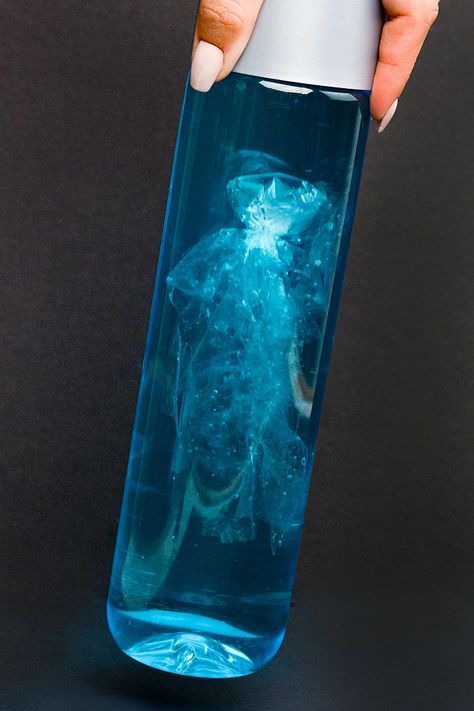 Jellyfish Sensory Bottle, Jellyfish In A Bottle, Cool Jellyfish, Make A Lava Lamp, Galaxy In A Bottle, Kids Experiments, Ocean Craft, Mentor Mentee, Preschool Ocean