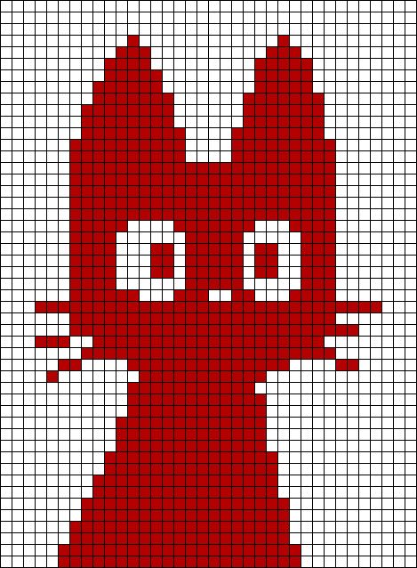 Alpha pattern #148462 variation #332962 | BraceletBook Piano Alpha Pattern, Cat Pixel Art Easy, Jiji Alpha Pattern, Crochet Picture Patterns, Black Cat Alpha Pattern, Alpha Pattern Two Colors, Small Grid Crochet Patterns, Grid For Crochet, Big Crochet Pattern