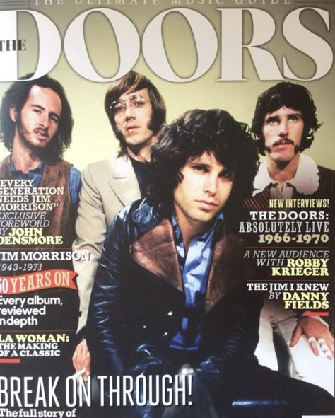 the doors magazine Rockstar Pics, The Doors Band, Ray Manzarek, Baba Jaga, The Doors Jim Morrison, The Doors Of Perception, Light My Fire, Jim Morrison, Emo Bands