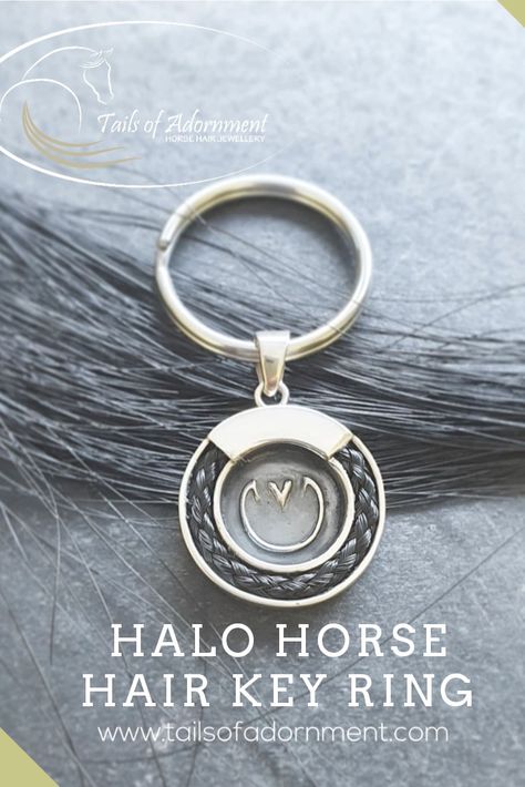 Horse Remembrance Ideas, Horse Tail Memorial Ideas, Horse Hair Ideas Memorial, Horsehair Keychain, Horse Hair Memorial, Horse Hair Keychain, Horse Remembrance, Horse Gift Ideas, Equestrian Christmas