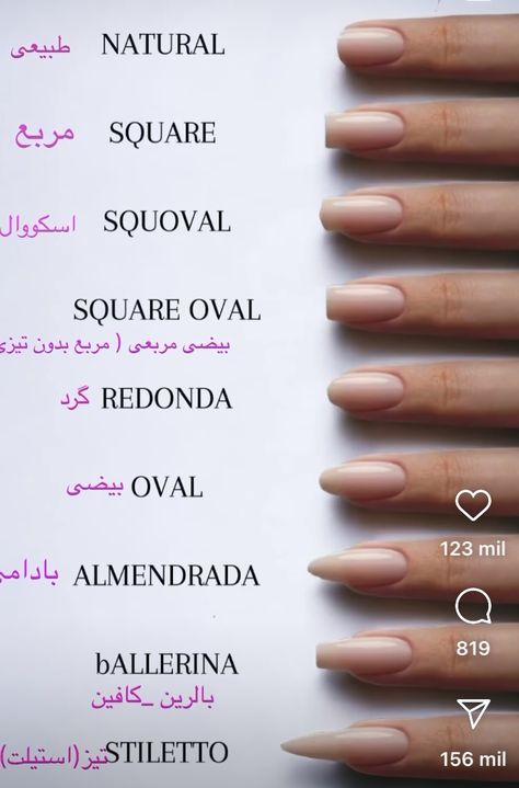 Pastel Nails Summer, Glitter Nails French, Nail Shape Chart, Matte Nails Glitter, Acrylic Nails Natural, Nails Metallic, Nails Holographic, Nails Gradient, Nails Marble