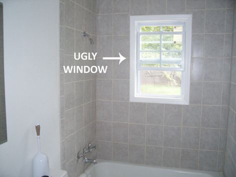 Window In The Shower Solution, Bathroom Niche Under Window, Shower With A Window In It, Window Inside Shower Ideas, Tiled Shower With Window, Shower With Window Remodel, Bathroom Shower With Window, Shower With Window In It, Tile Shower With Window