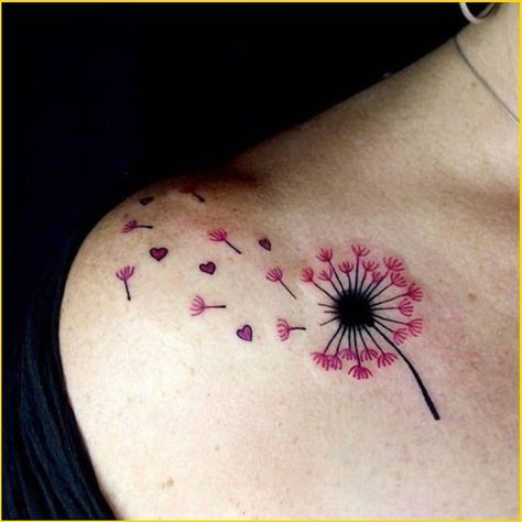 72+ Meaningful Dandelion Tattoos With Perfect Body Placement Dandelion Tattoo Quote, Dandelion Tattoo Meaning, Dandelion Tattoos, Pink Dandelion, Dandelion Tattoo Design, Wrist Tattoos Girls, Possible Tattoo, Dandelion Tattoo, Tattoo People