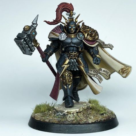 Lord Commander, Warhammer Tabletop, Warhammer Armies, Stormcast Eternals, Warhammer Figures, Anvils, Warhammer Aos, Fantasy Battle, Age Of Sigmar