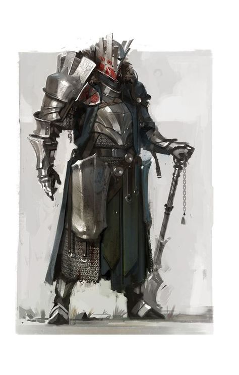 More D&D Character art! - Album on Imgur Forge Cleric, Story Concepts, Illustration Fantasy, 다크 판타지, Knight Art, Knight Armor, Fantasy Story, Dnd Art, Fantasy Armor