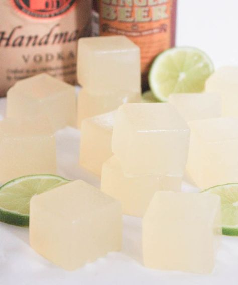 Moscow Mule Jello Shots : domesticateme Tequila Jello Shots, Glace Fruit, Jello Pudding Shots, Jell O Shots, Mule Cocktail, Mule Recipe, Pudding Shots, Jello Shot Recipes, Lemon Drop Martini