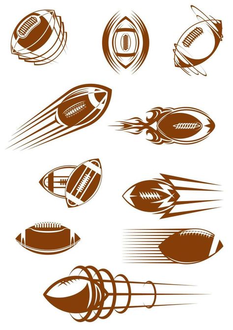 Brown rugby ball icons Rugby Art, Brown Icons, Rugby Design, Rugby Ball, Boy Tattoos, Rugby Jersey, Graphic Design Photography, Jersey Design, Sports Design