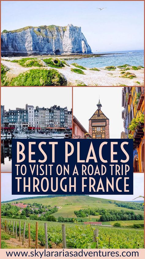 Guide to the best Road Trip ideas Through France.  #euroroadtrip #europe #europetravel #roadtripideas #europewithkids #traveltips #travelideas Padi Diving, Road Trip France, Road Trip Ideas, Best Road Trips, European Road Trip, Trip To France, France Itinerary, Road Trip Europe, France Travel Guide