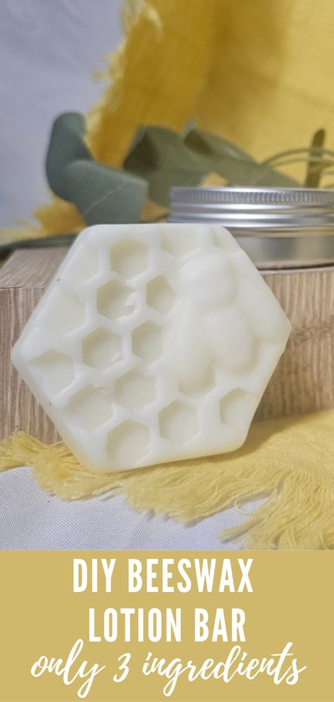 Beeswax Diy Projects, Diy Beeswax Lotion, Beeswax Lotion Recipe, Beeswax Soap Recipe Without Lye, Bees Wax Soap Recipe, Bees Wax Lotion Bars, Honey Lotion Bars, Beeswax Lotion Bars Recipe, Beeswax Diy Ideas