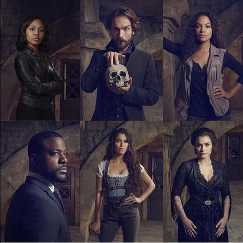 Nikki with the cast of Sleepy Hollow Sleepy Hollow Tv Series, Sleepy Hallow, Tom Mison, The Legend Of Sleepy Hollow, Legend Of Sleepy Hollow, Fantasy Tv, Johnny Depp Movies, Tonight Alive, Headless Horseman